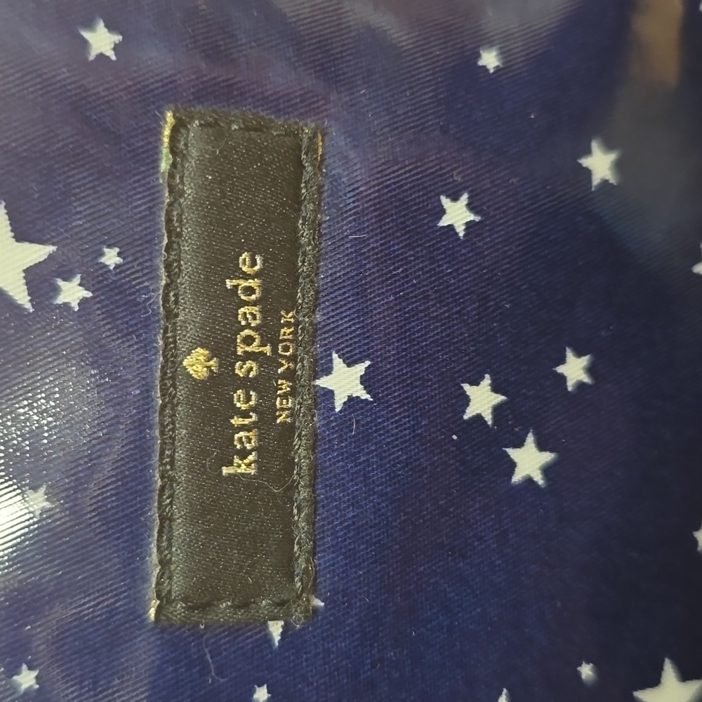 Kate Spade Blue Starry Tote Bag - Picture 2 of 6